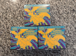 Pokemon Ascended Heroes Elite Trainer Box 3x New Factory Sealed - Image 1
