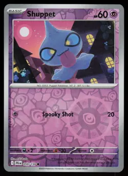 Shuppet 059/159 Common Journey Together Pokemon Reverse Holo Near Mint - Image 1