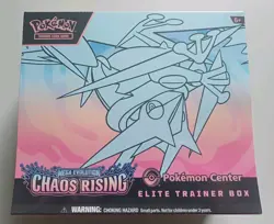 Chaos Rising Pokemon Center Elite Trainer Box ETB Brand New & Sealed - Image 1