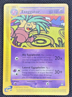 Exeggutor 13/147 Pokemon Aquapolis E Series - Rare Non Holo - LP - Image 1