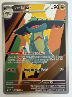 Pokemon TCG Drakloak 248/217 Ultra Rare Full Art Ascended Heroes English - Image 1