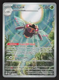 Ninjask 137/132 Pokemon TCG ME01: Mega Evolution NM - Image 1
