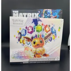 Pokemon TCG Prismatic Evolutions ETB Scarlet & Violet Elite Trainer Box Sealed - Image 1