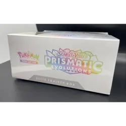 Pokemon TCG Prismatic Evolutions ETB Scarlet & Violet Elite Trainer Box Sealed - Image 5