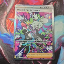 Roxie's Performance 121/086 Me04: Chaos Rising Holo Pokemon - Image 1