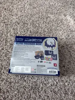 New Sealed Pokemon TCG Sun and Moon Base Elite Trainer Box ETB - Lunala - Image 3