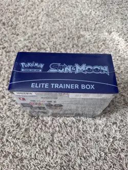 New Sealed Pokemon TCG Sun and Moon Base Elite Trainer Box ETB - Lunala - Image 5