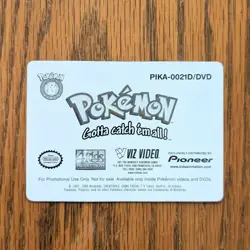 1998 Pokemon Pioneer Viz Video Lenticular Promo - Togepi - PIKA-0021D NM - Image 3