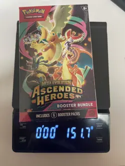 Pokemon Tcg Ascended Heroes Booster Bundle 151.7g HEAVY SEALED - Image 1