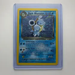 Dark Blastoise 4/110 Holo Rare Legendary Collection Pokemon Near Mint - Image 1