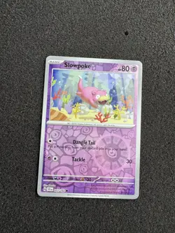 Slowpoke #057/142 Stellar Crown Reverse Holo Common - Pokemon TCG Near Mint - Image 2