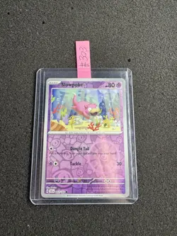 Slowpoke #057/142 Stellar Crown Reverse Holo Common - Pokemon TCG Near Mint - Image 4
