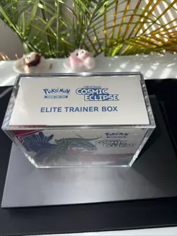 Pokemon Elite Trainer Box Cosmic Eclipse ETB, Sealed, Magnetic Case *MINT* - Image 5