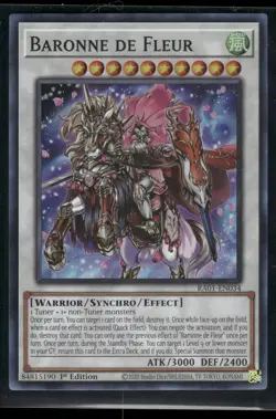 Baronne de Fleur RA01-EN034 25th Anniversary Rarity Collection Yu-Gi-Oh NM - Image 1