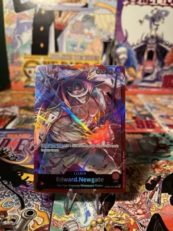 Edward.Newgate - OP02-001 - Leader - One Piece Card Game N/M - Image 1