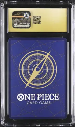 2025 ONE PIECE JAPANESE #OP09-119 MONKEY D LUFFY CGC 10 PRISTINE 3RD Anniversary - Image 2