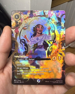 Lorcana Isabela Madrigal Caring Cultivator Enchanted Foil 224/204 NM - Image 1