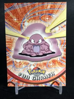 2000 Pokemon GRIMER  #88 [Non-Holo] Topps Blue Logo 1st TV Animation MP NM - Image 1