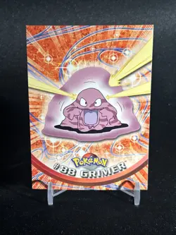 2000 Pokemon GRIMER  #88 [Non-Holo] Topps Blue Logo 1st TV Animation MP NM - Image 2
