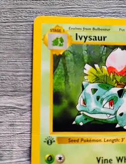 Pokemon TCG Ivysaur 030/102 1st Edition Base Set (Shadowless) MP - Image 5