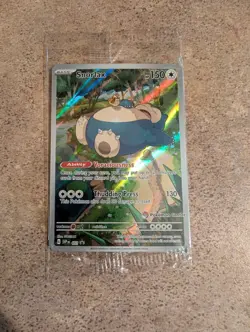 Pokemon Center 151 ETB Snorlax PC Stamped Promo Partially Crimped Error - Image 1