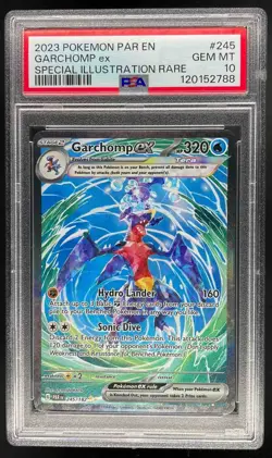 2023 Pokemon S&V Paradox Rift Garchomp ex SIR PSA 10 Gem Mint #245 - Image 1