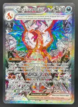 2023 Pokemon S&V Obsidian Flames Charizard ex Special Illustration Rare #223/197 - Image 1