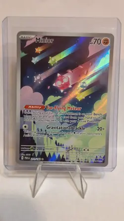 Pokemon Tcg Paradox Rift Minior Illustration Rare #201 - Image 1