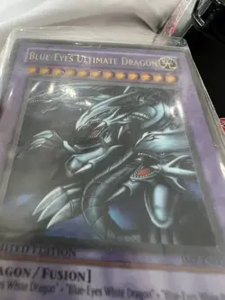 Yugioh Blue-Eyes Ultimate Dragon JMP-EN005 Holo Rare Limited Edition SEALED MINT - Image 5