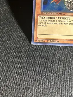 YUGIOH • GILFORD THE LIGHTNING • ULTRA RARE • SBAD-EN008 • 1st EDITION • - Image 2