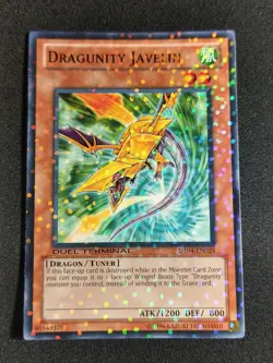 Yugioh - Dragunity Javelin DT04-EN024 Common Duel Terminal 4 LP - Image 1