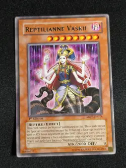 Yugioh - Reptilliane Vaskii ABPF-EN018 1st Edition Rare NM - Image 1