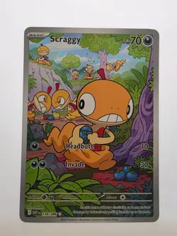 Pokemon TCG Scraggy - 138/086 - SV: White Flare NM - Image 1