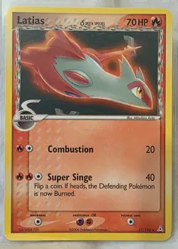 2006 Pokemon EX Holon Phantoms Latias #21/110 - Image 1