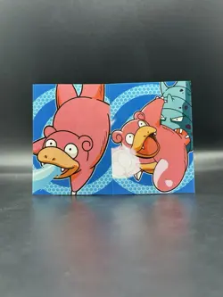 Slowpoke Slowbro Attacks Sticker Kanto Set Pokemon Set Of 2 - Image 1