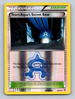 Pokemon TCG Team Aqua's Secret Base Reverse Holo Uncommon Double Crisis 28/34 - Image 1
