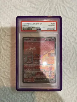 Pokemon Mew EX 053 Scarlet Violet 151 Black Star Promo - Image 1