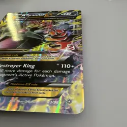 Pokemon M Tyranitar EX 043/098 Jumbo Cards Promo Holo Oversized HP240 - Image 3