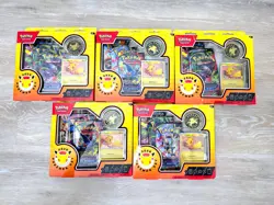 Brand New Pokemon Day 2026 Collection Set of 5 Sealed Boxes Pikachu - Image 1