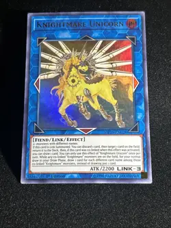 YUGIOH! Knightmare Unicorn MP19-EN028 Ultra Rare 1st Edition NM - Image 2