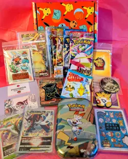 Pokemon Mystery Collectors Box-Mint Graded Slab+5 Booster Packs-Japanese Edition - Image 1