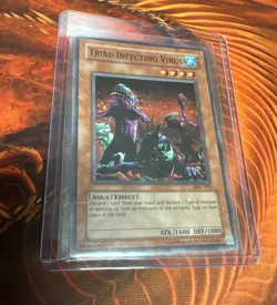 Tribe-Infecting Virus MFC-076 Yugioh Magician’s Force MFC-076 Super Rare Nm - Image 1