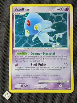 Azelf 4/123 - Mysterious Treasures Holo Rare Pokemon TCG LP - Image 1