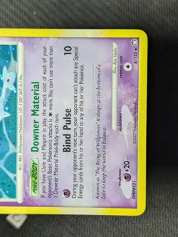 Azelf 4/123 - Mysterious Treasures Holo Rare Pokemon TCG LP - Image 5