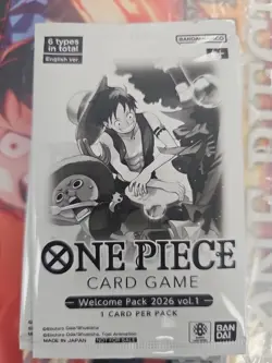 One Piece TCG - Welcome Pack 2026 Vol. 1 English Sealed - Image 1