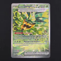Pokemon TCG Card Teal Mask Ogerpon ex 211/167 Twilight Masquerade SIR - NM - Image 1