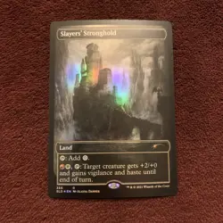 Slayers' Stronghold Secret Lair Drop Foil 356 NM+ Unplayed MTG Magic Card - Image 1