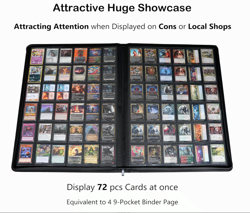 Premium 2300 Pockets Card Binder, Large 36-Pocket 2000+ Ringless Trading Card - Image 4