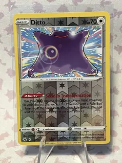 Ditto - 107/159 - Crown Zenith - Reverse Holo - NM Pokemon Card - Image 1