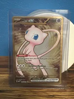 Mew ex - (151 Metal Card) 205/165 Sv: Scarlet & Violet 151 Regular - Image 1